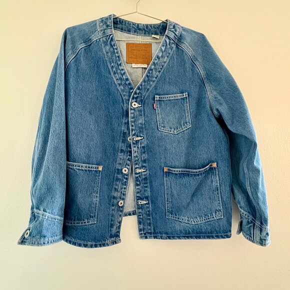 Levi's collarless denim jacket - Picture 5 of 6